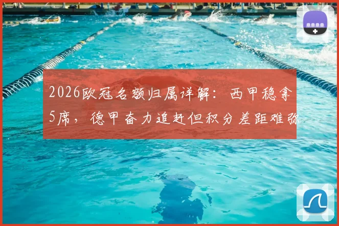 2026欧冠名额归属详解:西甲稳拿5席,德甲奋力追赶但积分差距难弥补